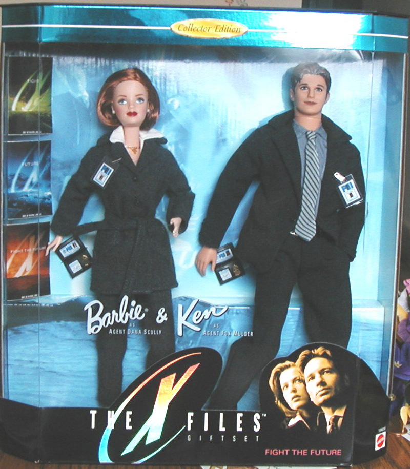x files barbie 25th anniversary